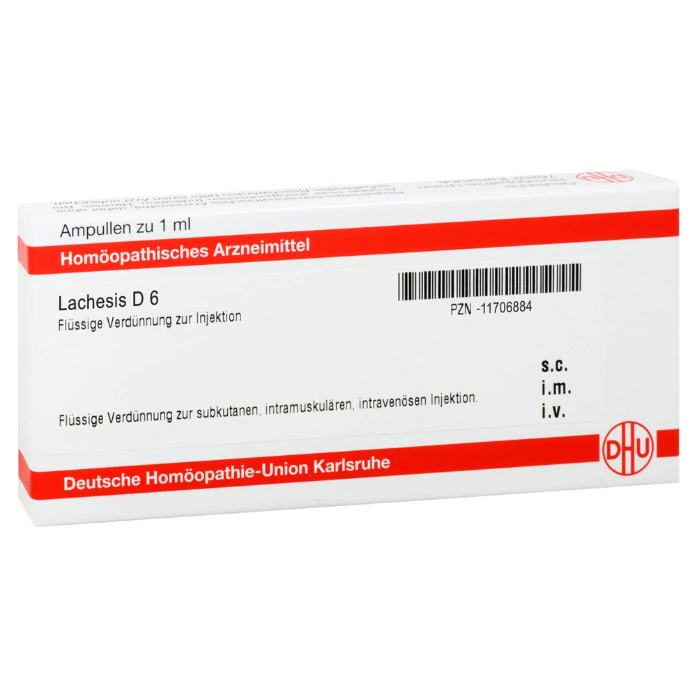 Lachesis D 6 Ampullen 8X1 ml