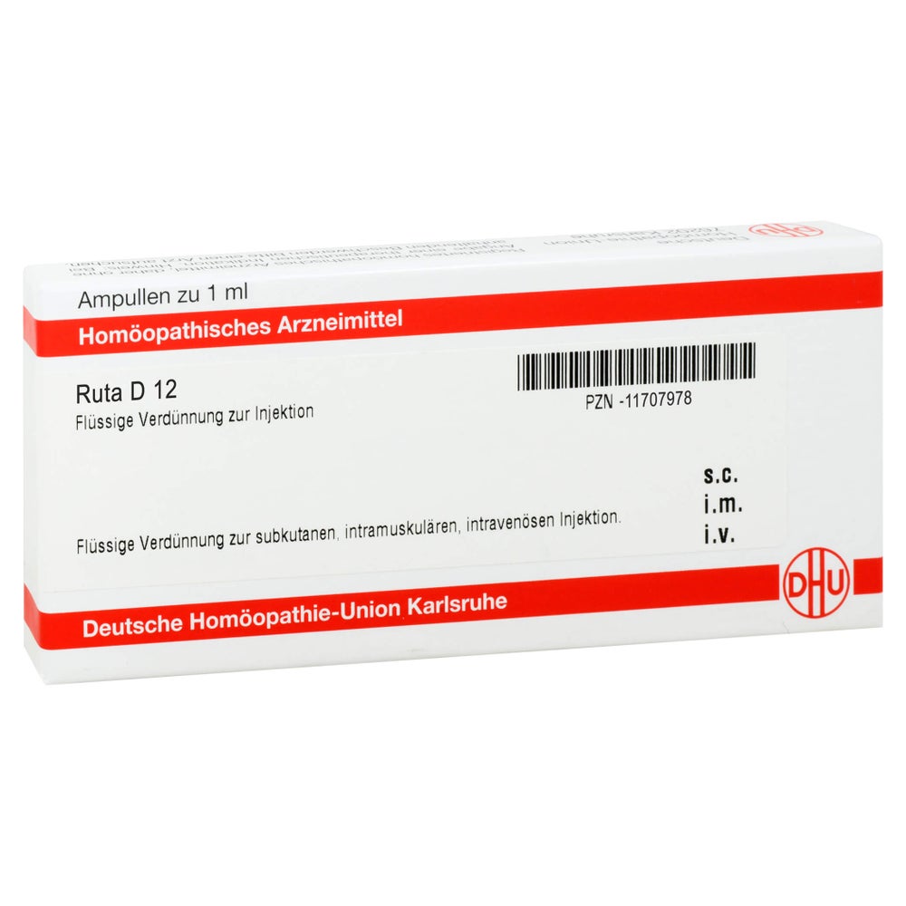 RUTA D 12 Ampullen 8X1 ml