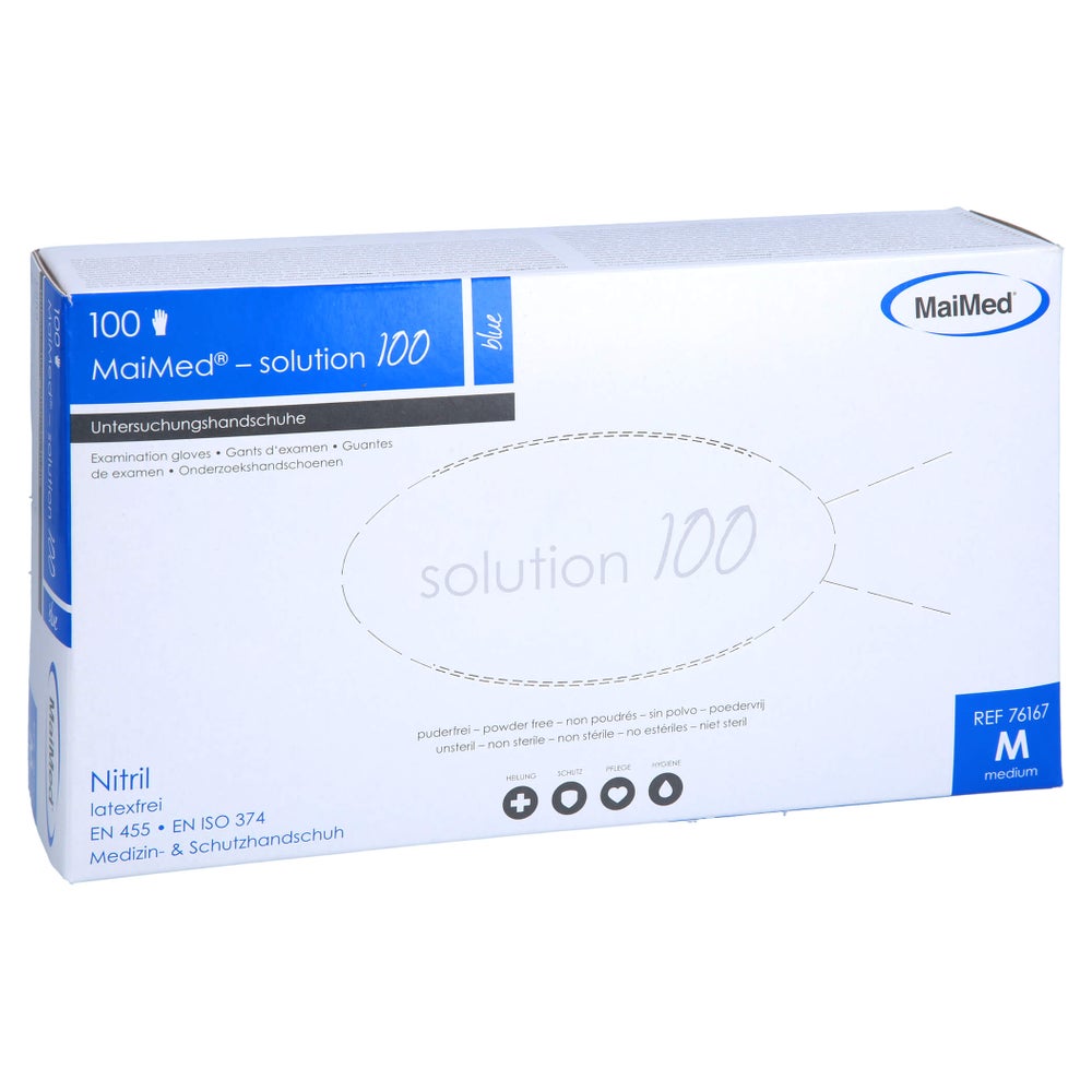 Maimed-solution100 blue U-hands.nitril u 100 St