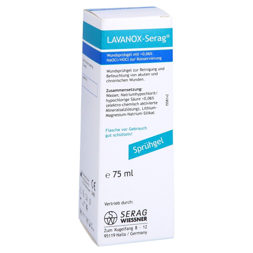 Lavanox Wundsprühgel Hydrogel 75 ml