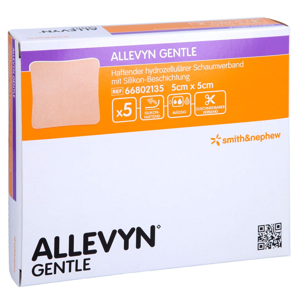 Allevyn Gentle 5x5 cm Schaumverb. 5 St