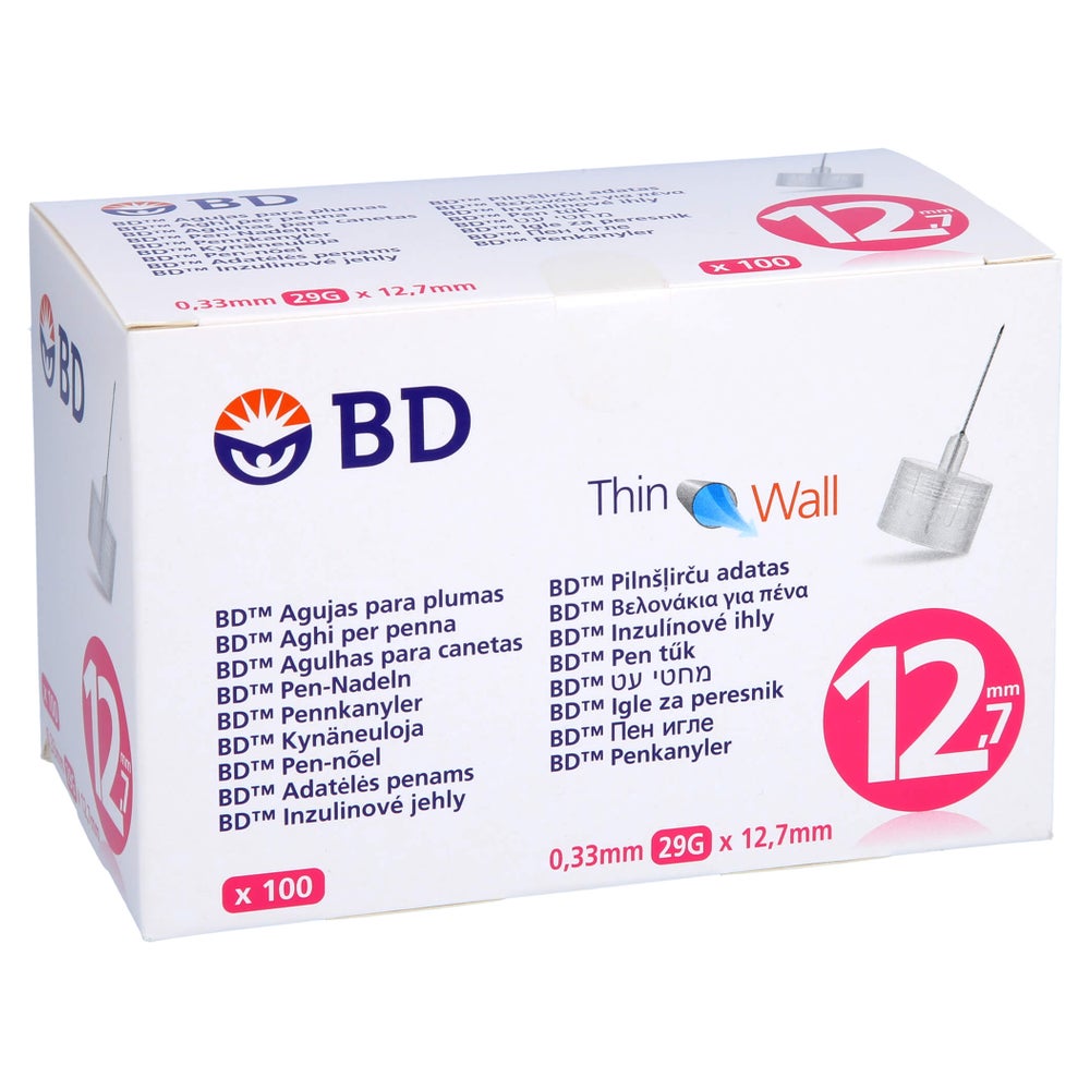 BD THIN Wall Pen-Nadeln 0,33 29 Gx12,7 m 100 St