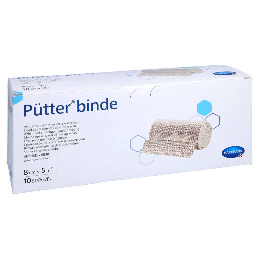 Pütter Binde 8 cmx5 m 10 St