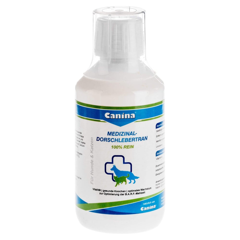 Medizinal-dorschlebertran für Hunde und 250 ml