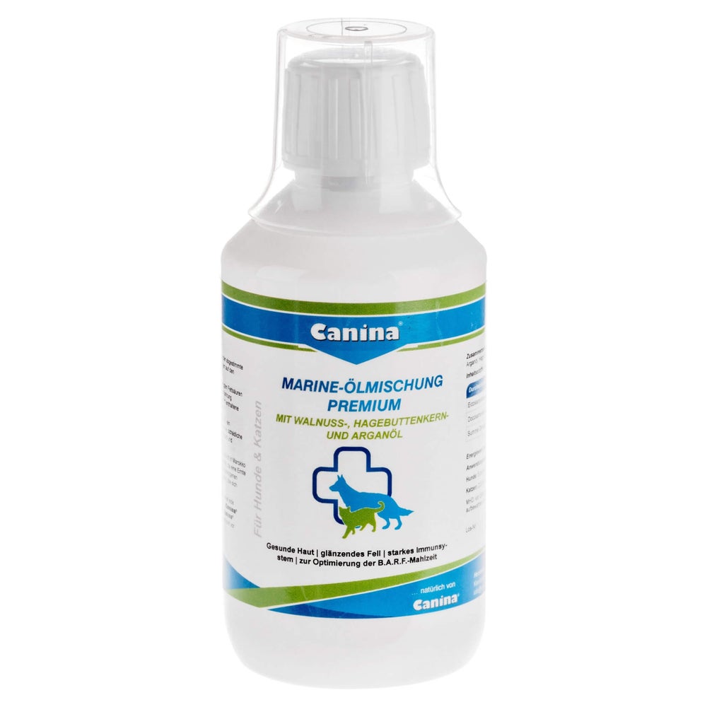 Marine-ölmischung Premium für Hunde und 250 ml