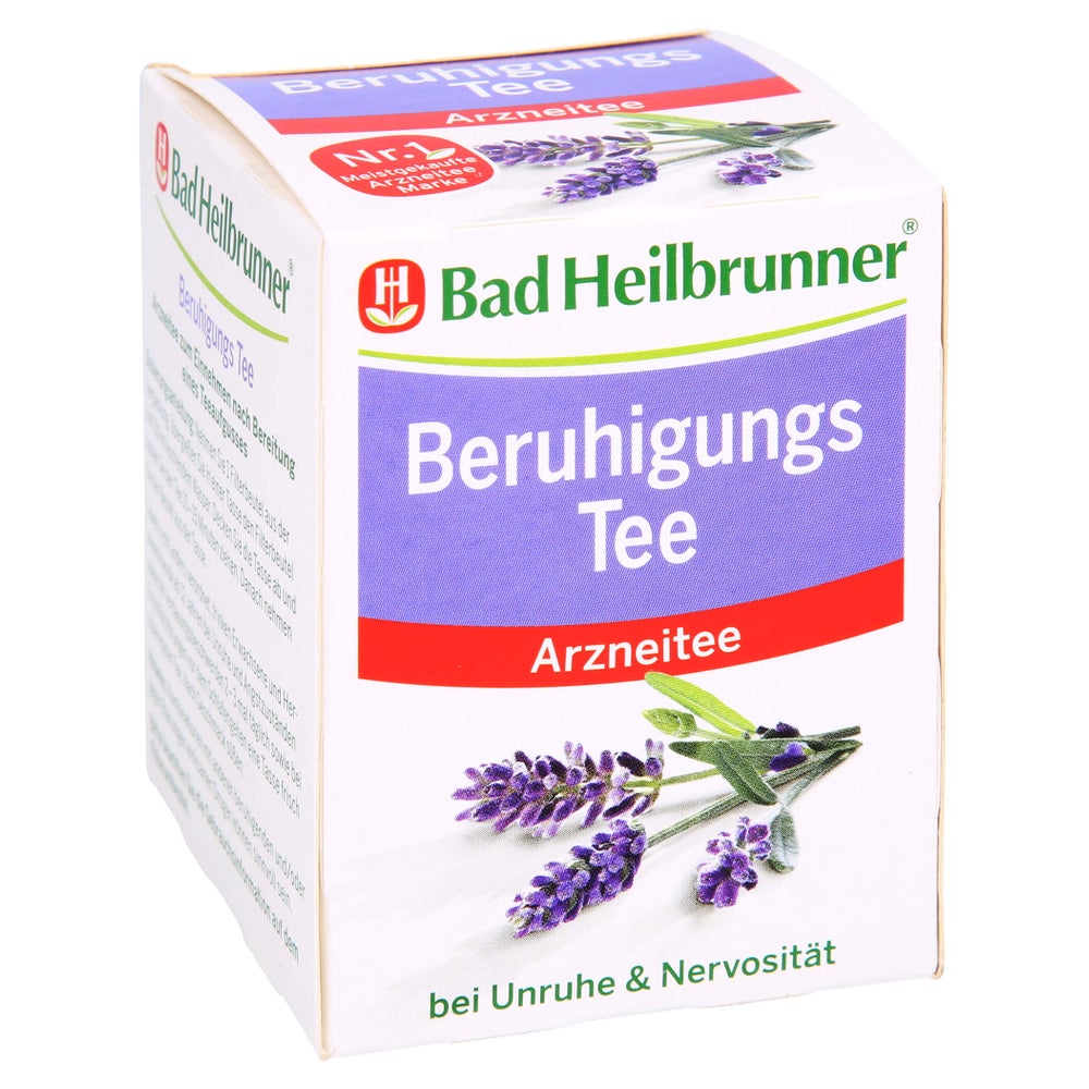 BAD Heilbrunner Beruhigungs Tee m.Lavend 8X1,0 g