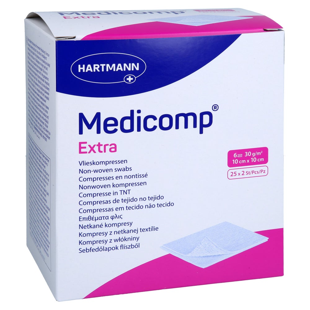 Medicomp Extra Kompressen 10x10 cm steri 25X2 St