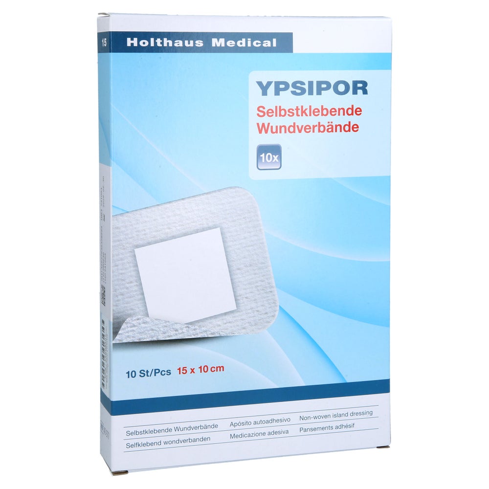 Ypsipor Wundverband Steril 10x15 cm 10 St