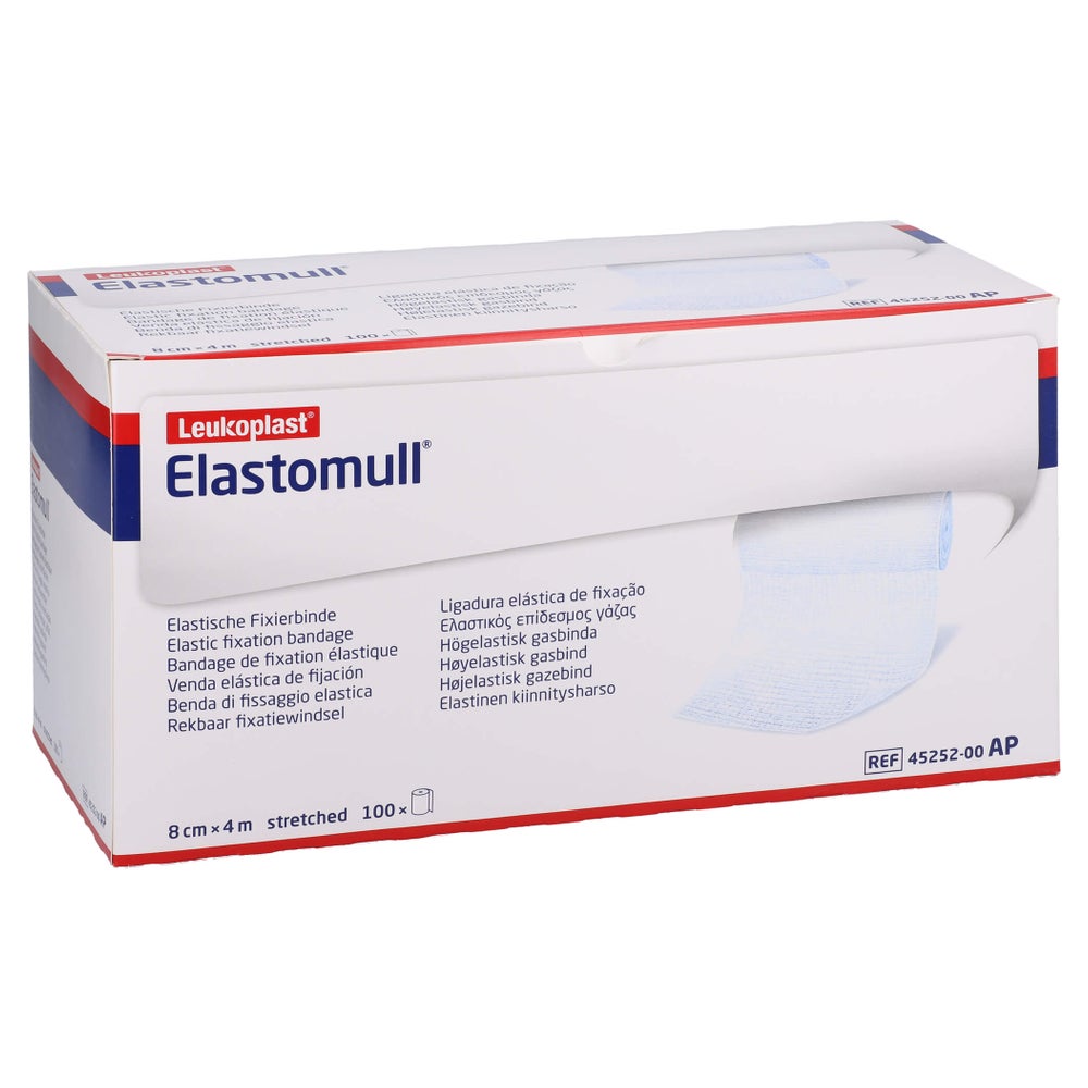 Elastomull 8 cmx4 m elast.Fixierb.45252 100 St