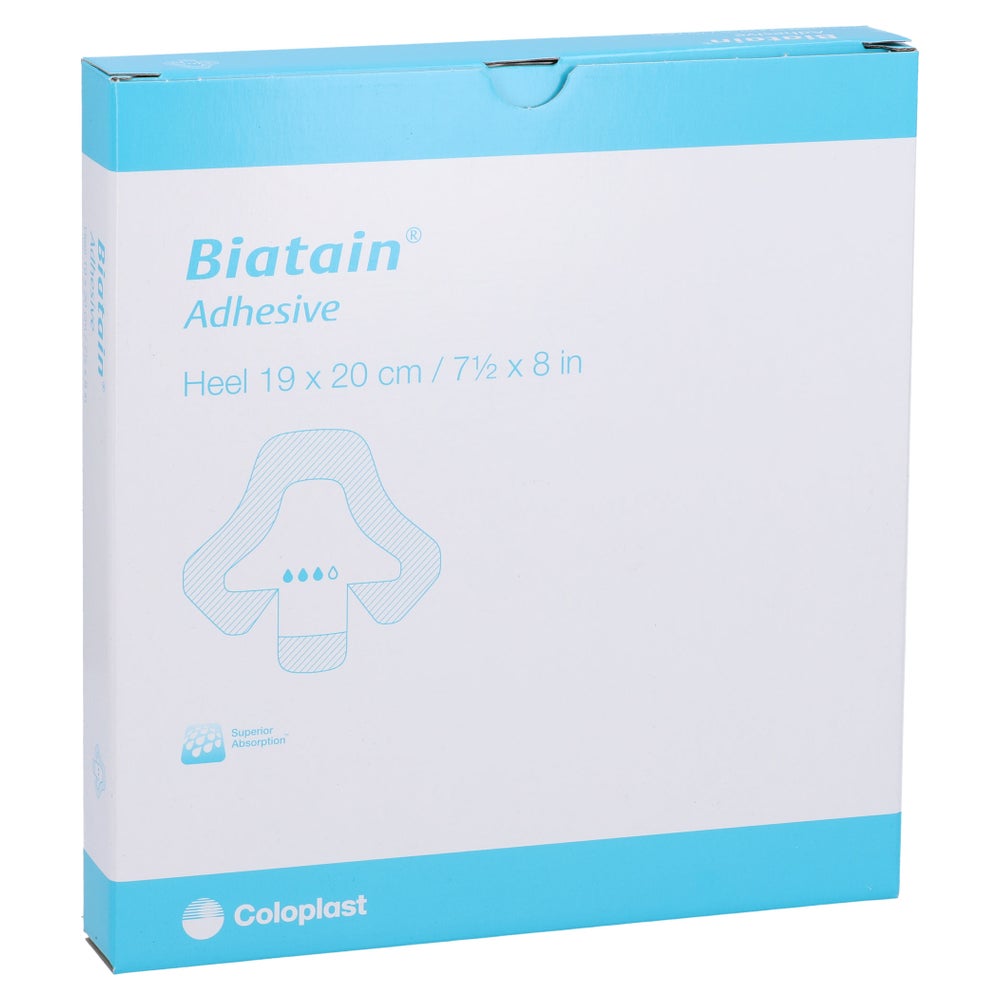 Biatain Schaumverband Ferse 19x20 cm 5 St