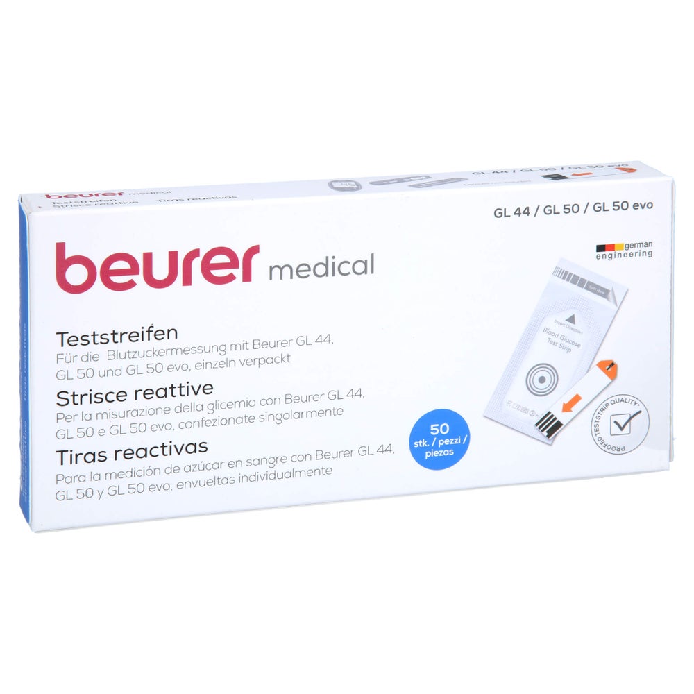 Beurer Gl44/gl50 Blutzucker-teststreifen 50 St