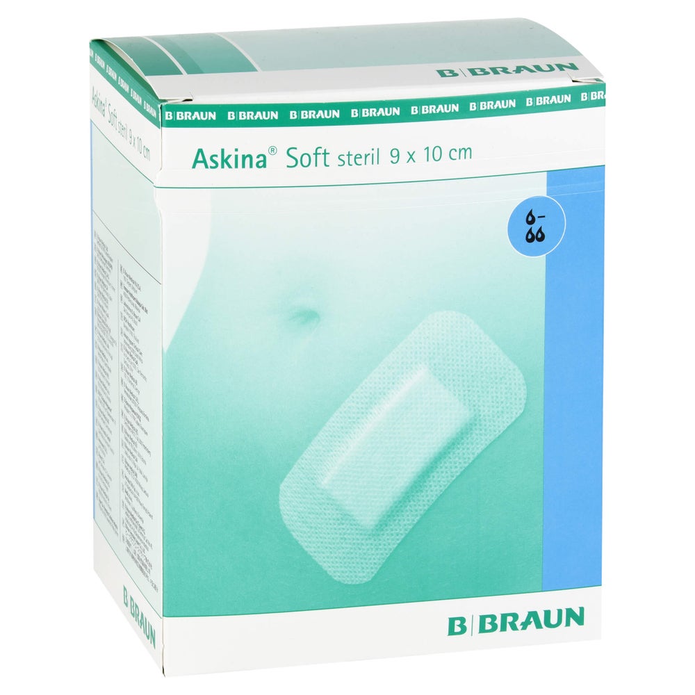 Askina Soft Wundverband 9x10 cm steril 50 St