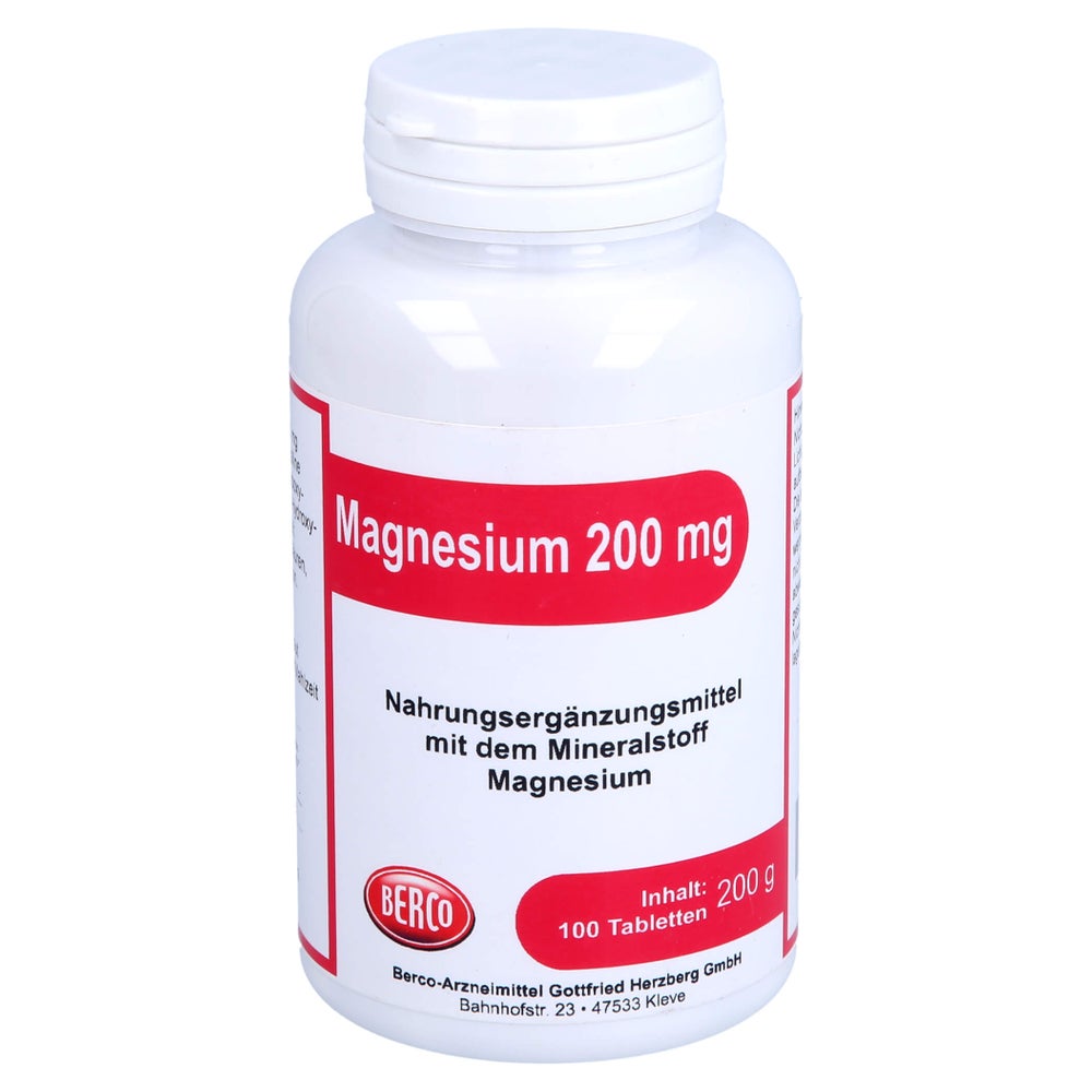 Magnesium 200 mg Berco Tabletten 100 St
