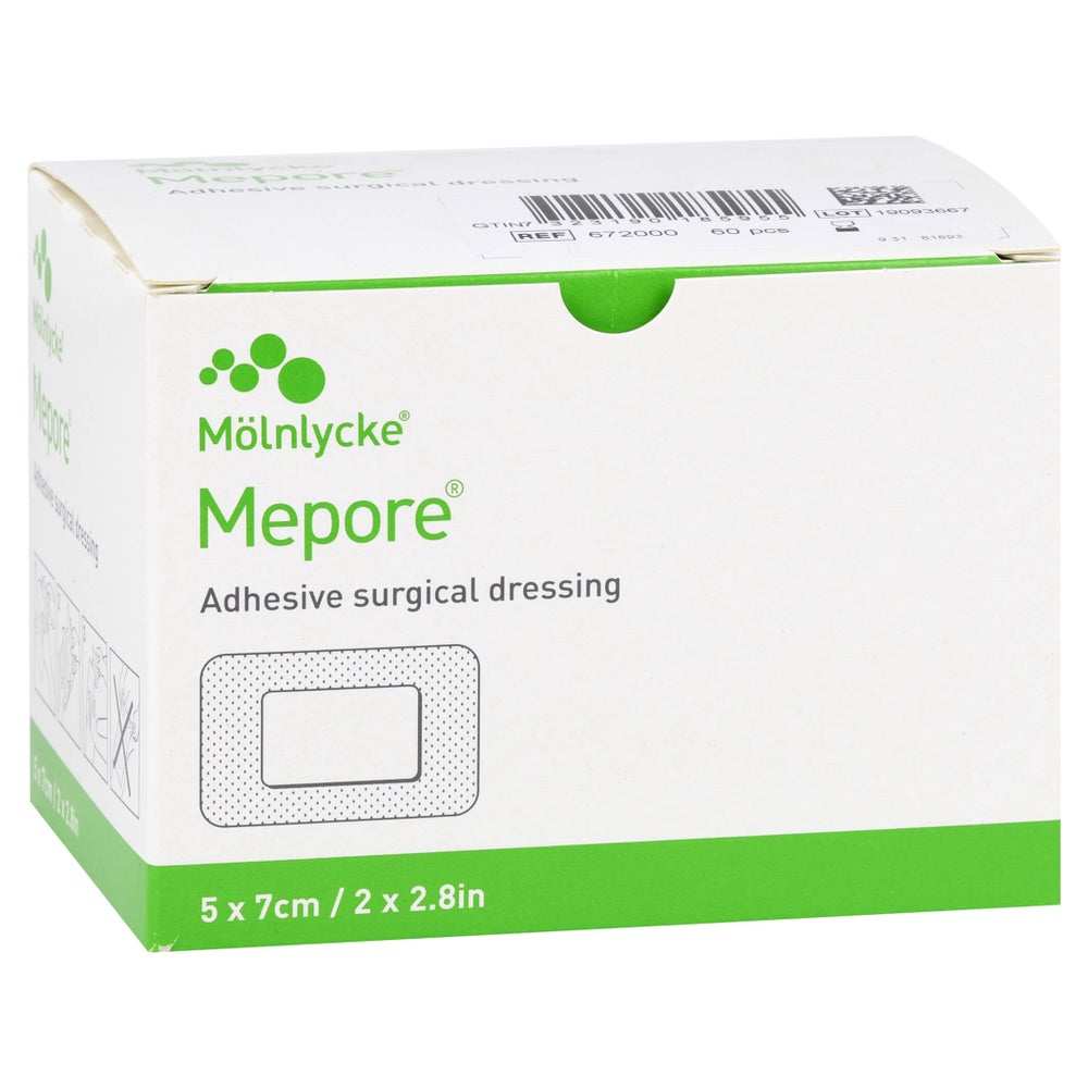 Mepore Wundverband Steril 5x7 cm 60 St