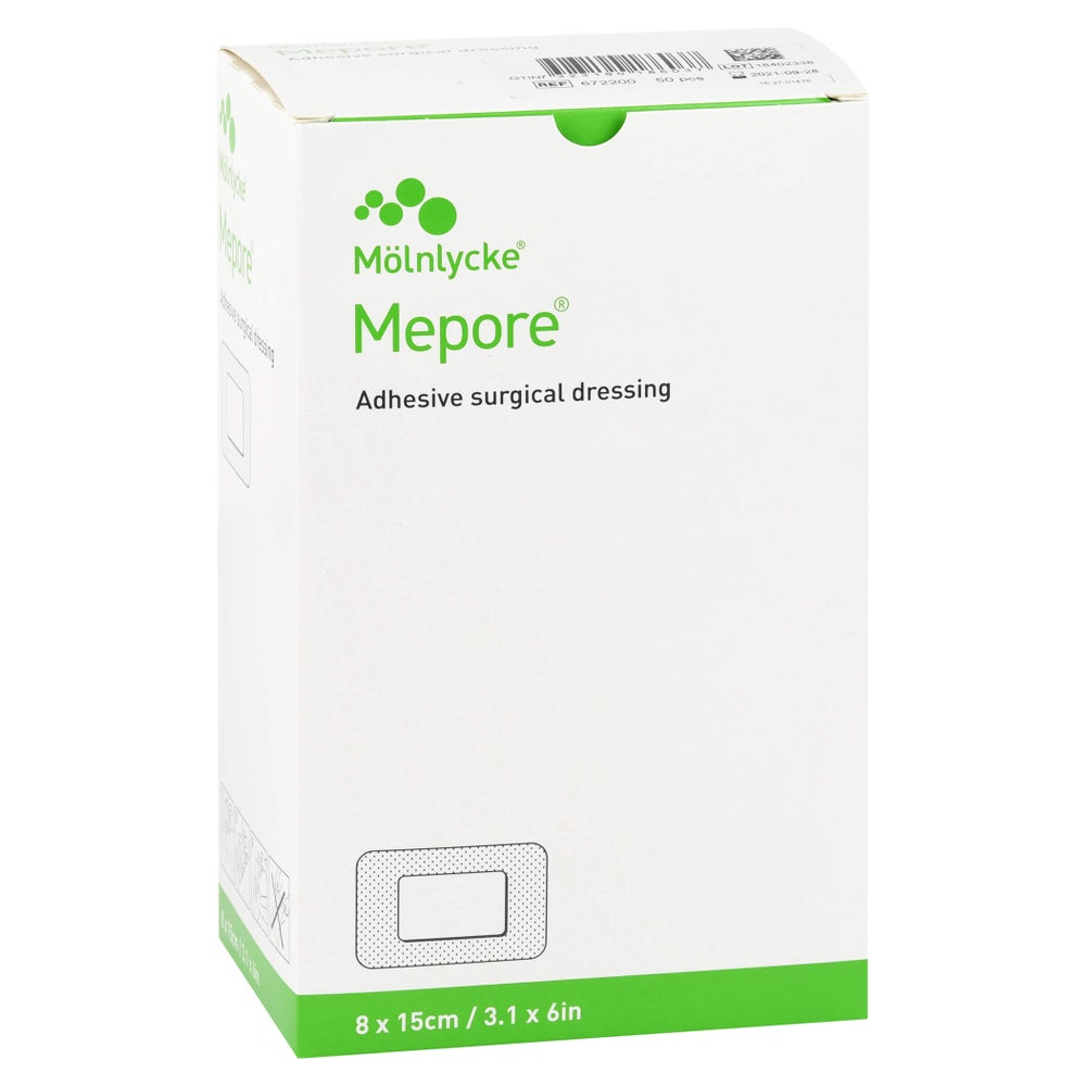 Mepore Wundverband Steril 8x15 cm 50 St