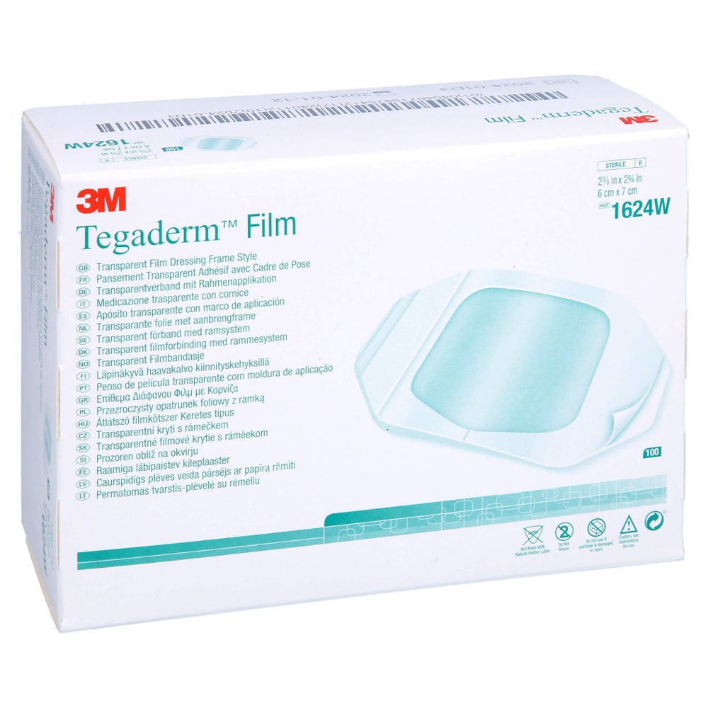 Tegaderm 3M Film 6x7 cm 1624W 100 St