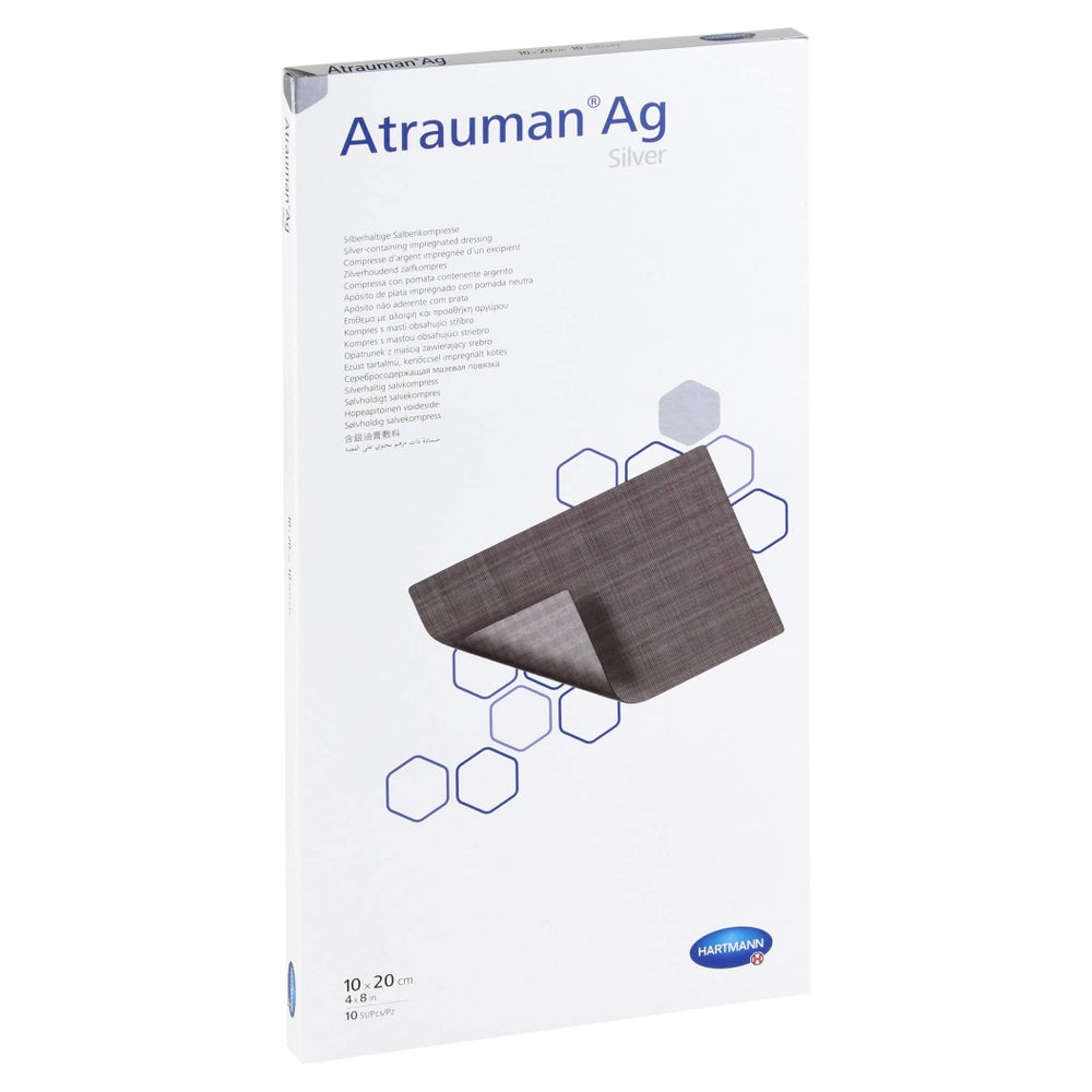 Atrauman Ag 10x20 cm steril Kompressen 10 St