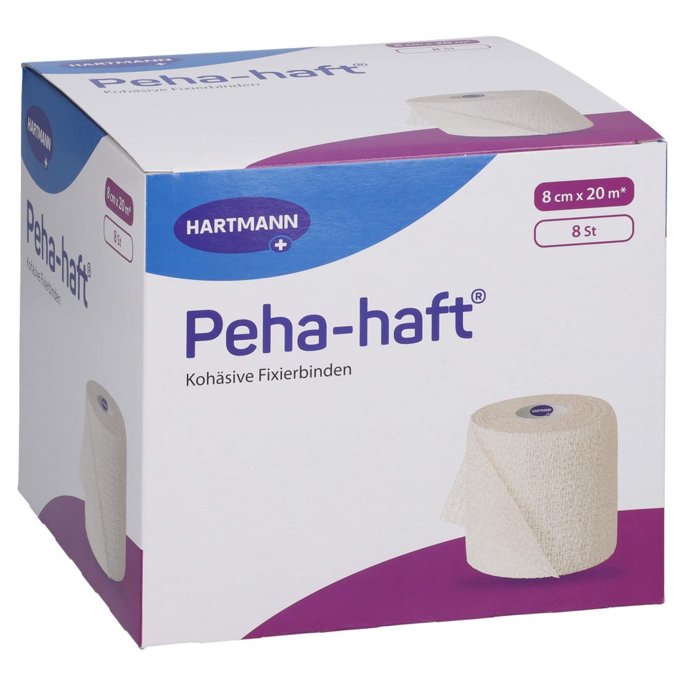 Peha-haft Fixierbinde Latexfrei 8 cmx20 8 St