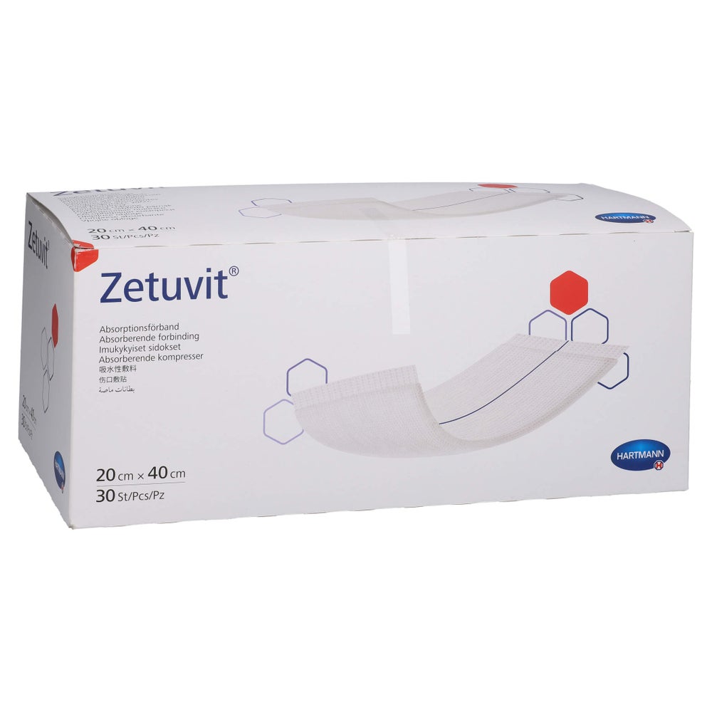 Zetuvit Saugkompressen Unsteril 20x40 cm 30 St