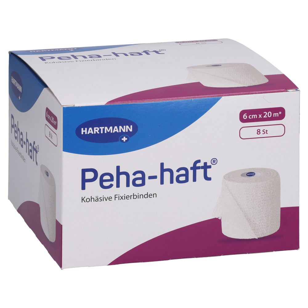 Peha-haft Fixierbinde Latexfrei 6 cmx20 8 St