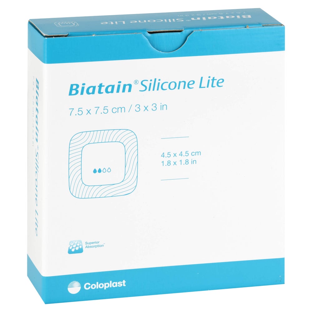 Biatain Silicone Lite Schaumverband 7,5x 10 St