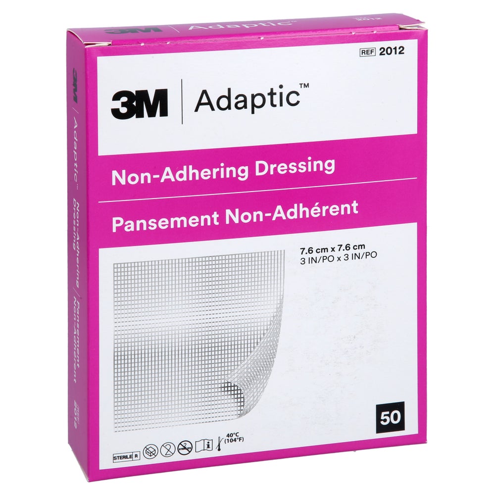Adaptic 7,6x7,6 cm feuchte Wundauflage 2 50 St