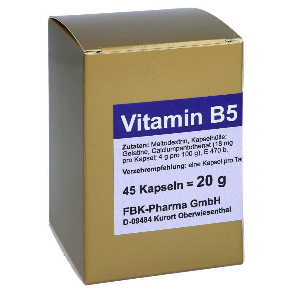 Vitamin B5 Kapseln 45 St