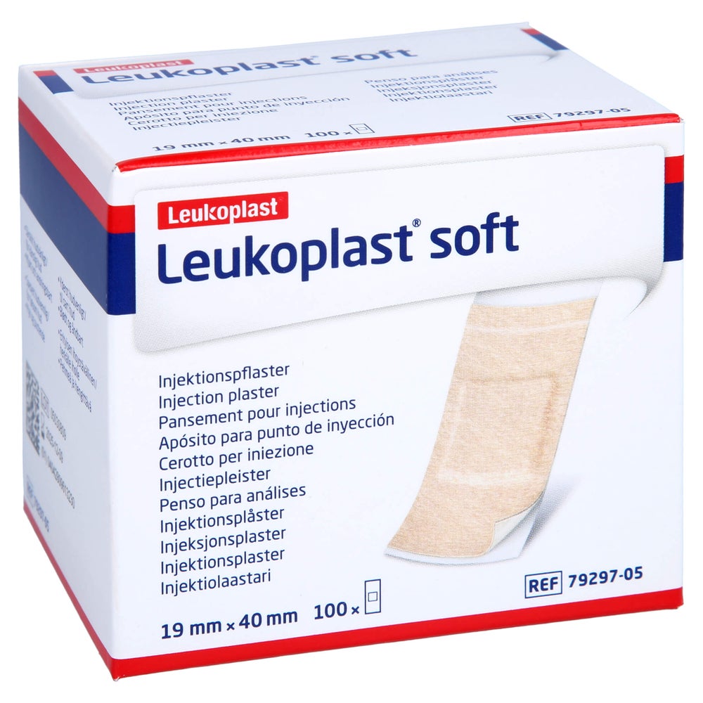 Leukoplast soft Injektionspflaster Strip 100 St