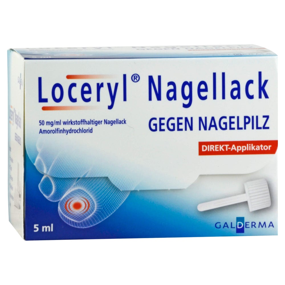 Loceryl Nagellack Gegen Nagelpilz DIREKT - Reimport 1X5 ml