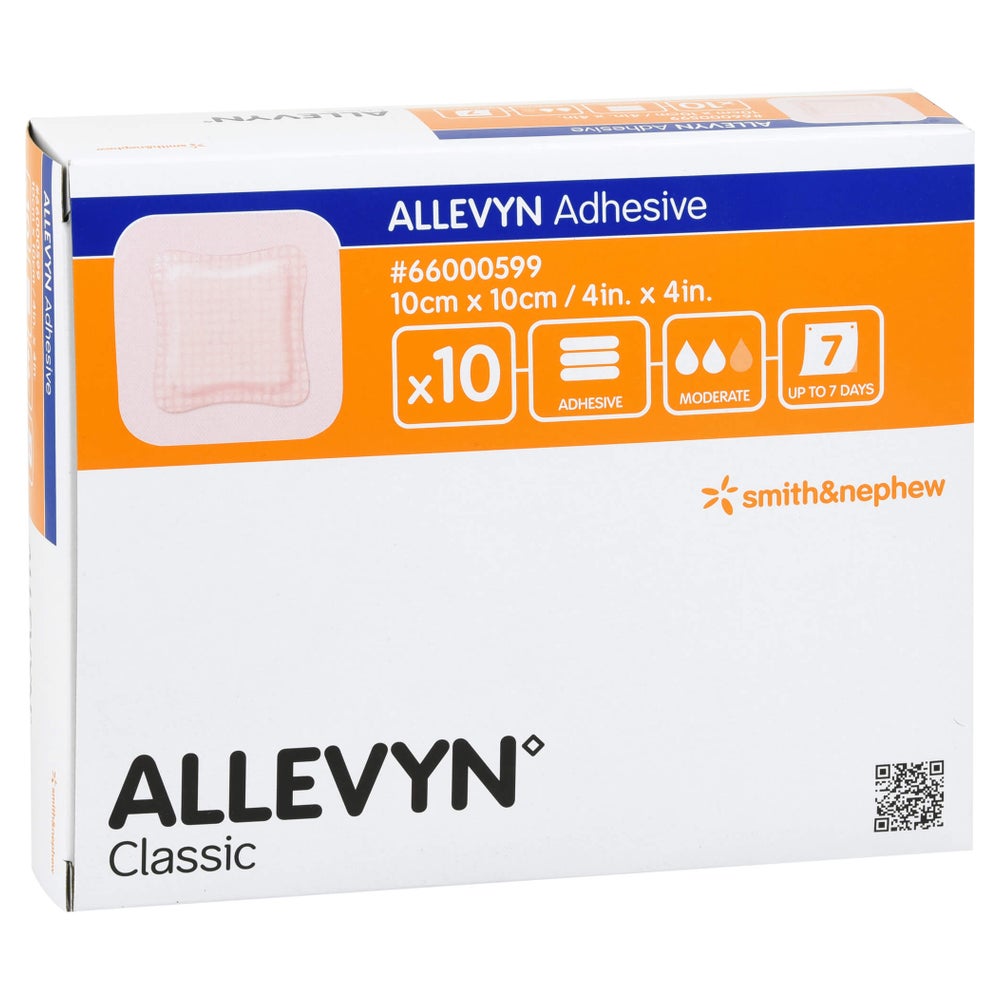 Allevyn Adhesive 10x10 cm haftende Wunda 10 St