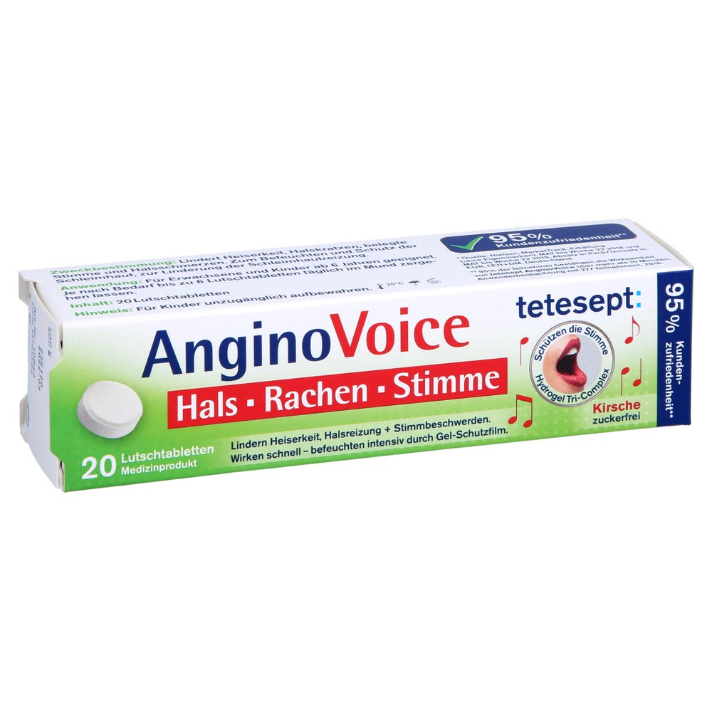 Tetesept Anginovoice Hals Rachen Stimme 20 St