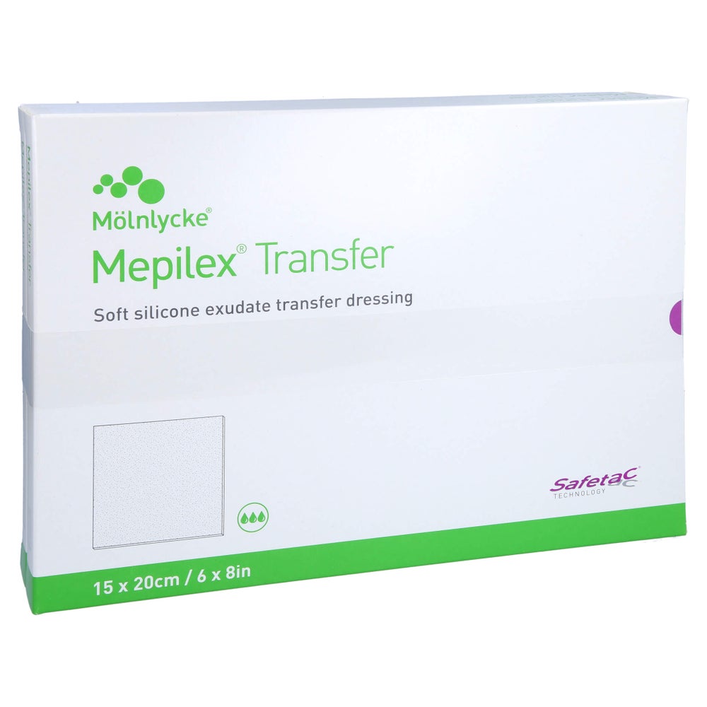 Mepilex Transfer Schaumverband 15x20 cm 10 St