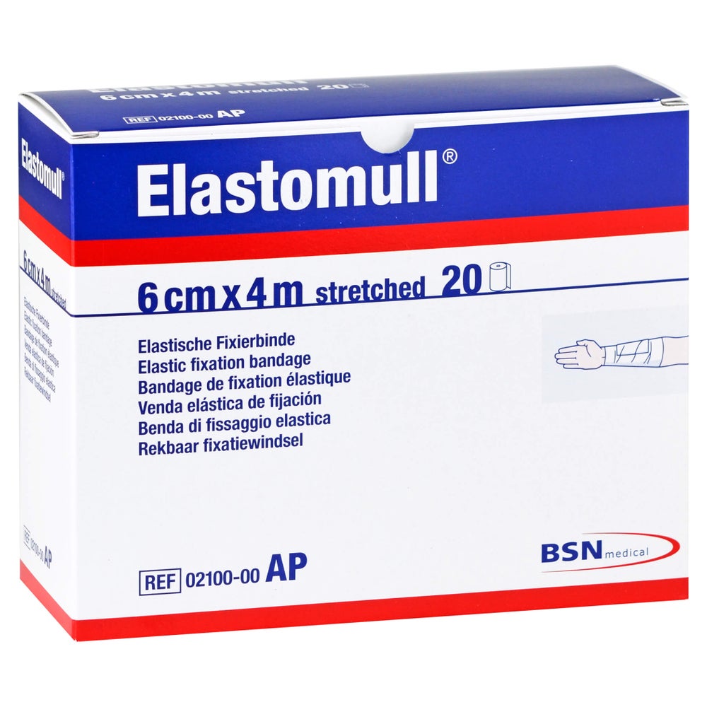 Elastomull 6 cmx4 m elast.Fixierb. 20 St