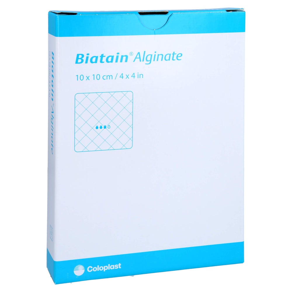 Biatain Alginate Kompressen 10x10 cm 10 St