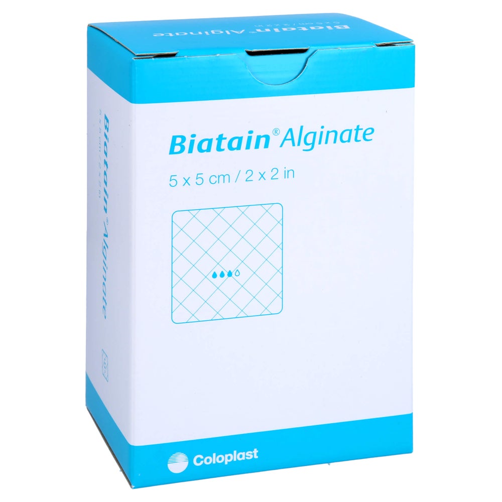 Biatain Alginate Kompressen 5x5 cm 30 St