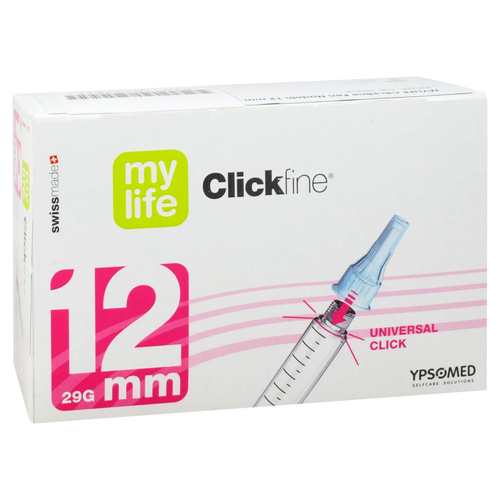 Mylife Clickfine Pen-nadeln 12 mm 29 G 100 St