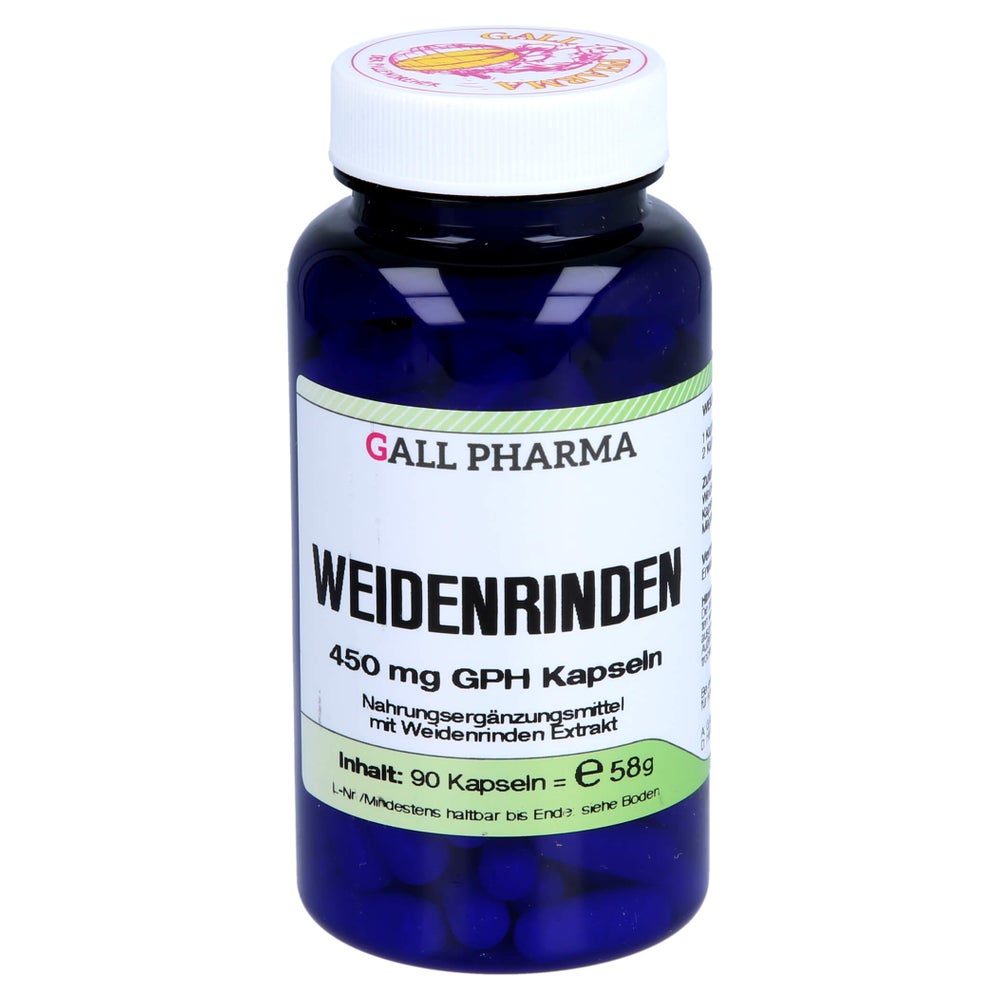 Weidenrinden 450 mg GPH Kapseln 90 St