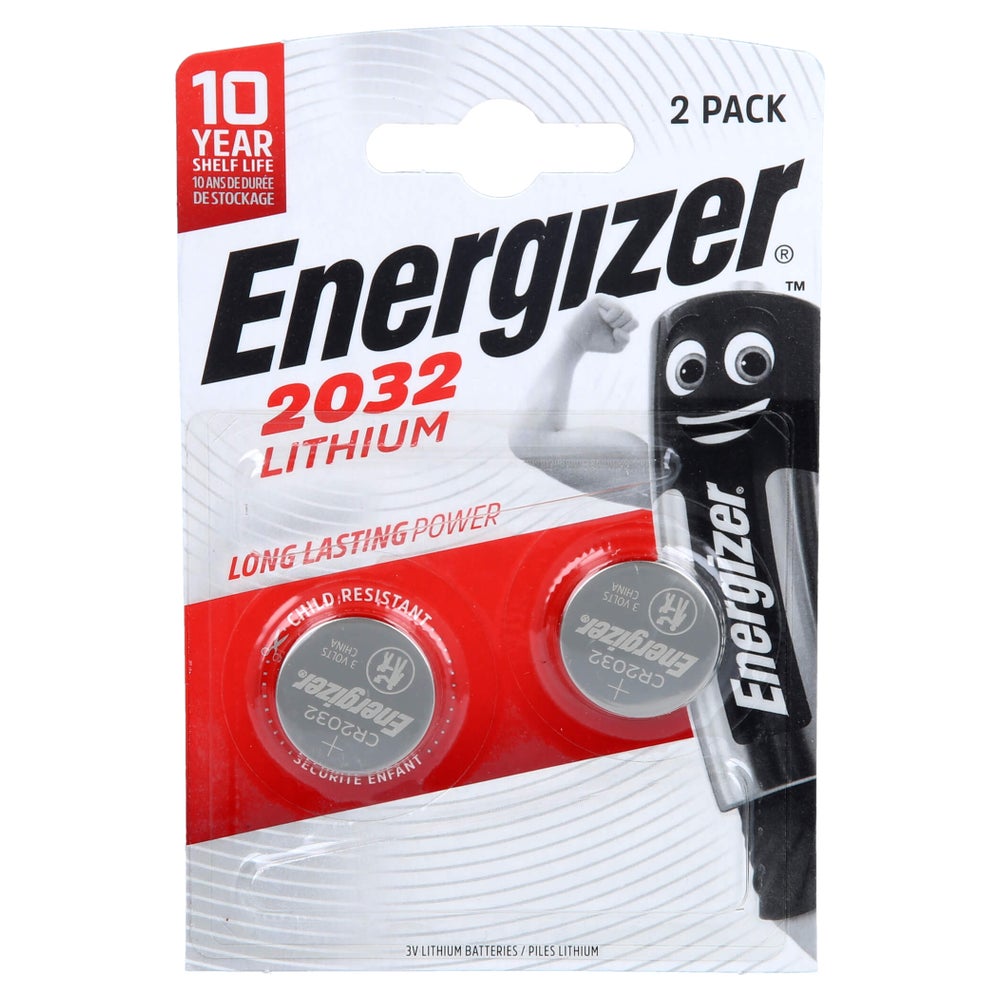 Energizer Lithium Cr2032 2 St