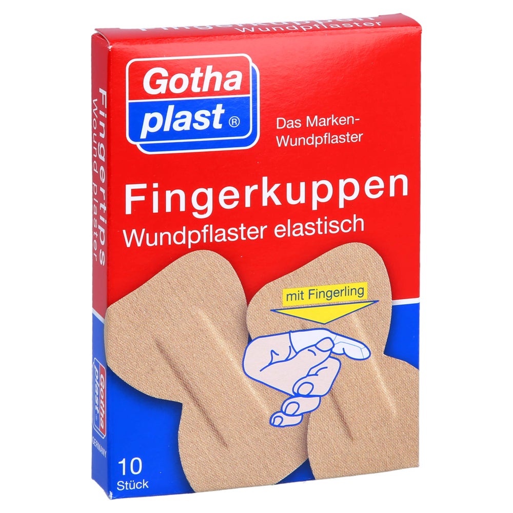 Gothaplast Fingerkuppenwundpfl.ela.2 Gr. 10 St