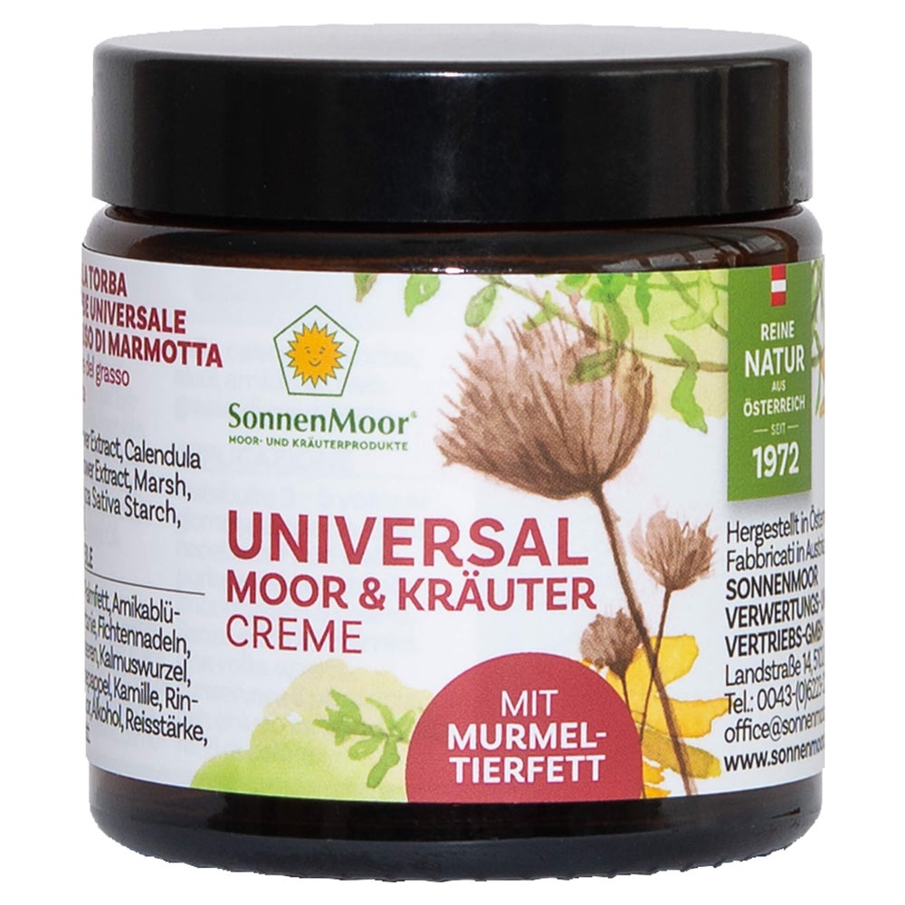 Universal Moor- U.Kräutercreme M.Murmeltierfett