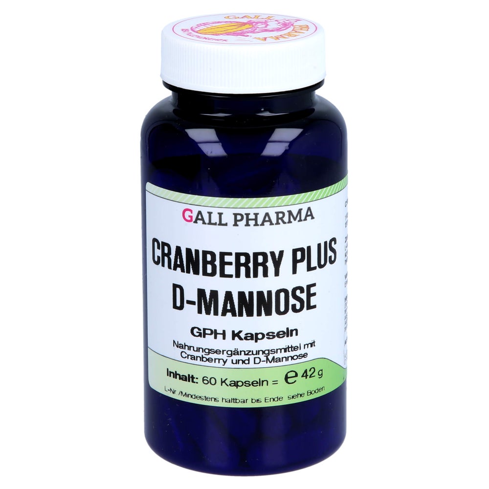 Cranberry PLUS D-mannose GPH Kapseln 60 St