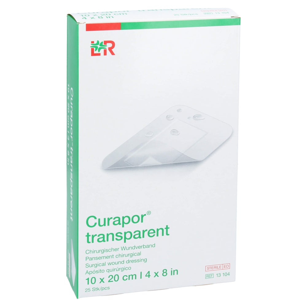 Curapor Wundverband Steril transparent 1 25 St
