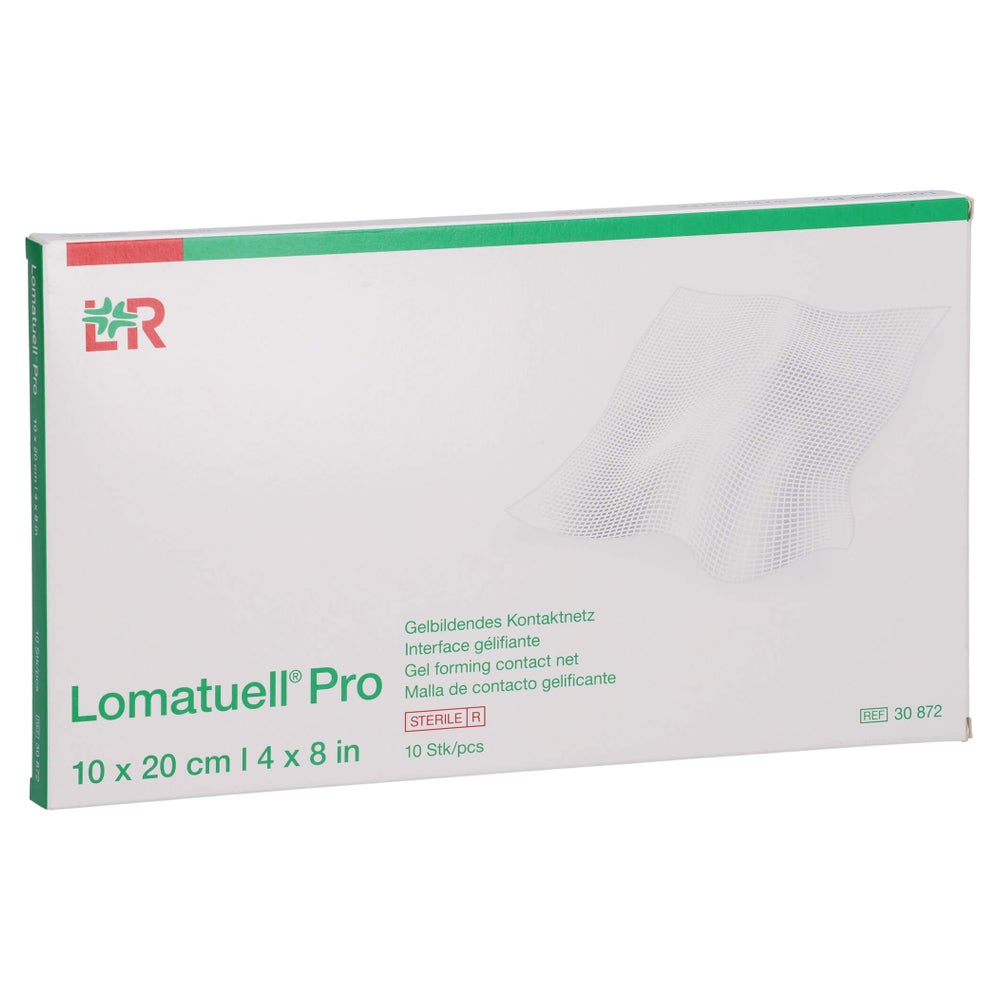 Lomatuell Pro 10x20 cm steril 10 St