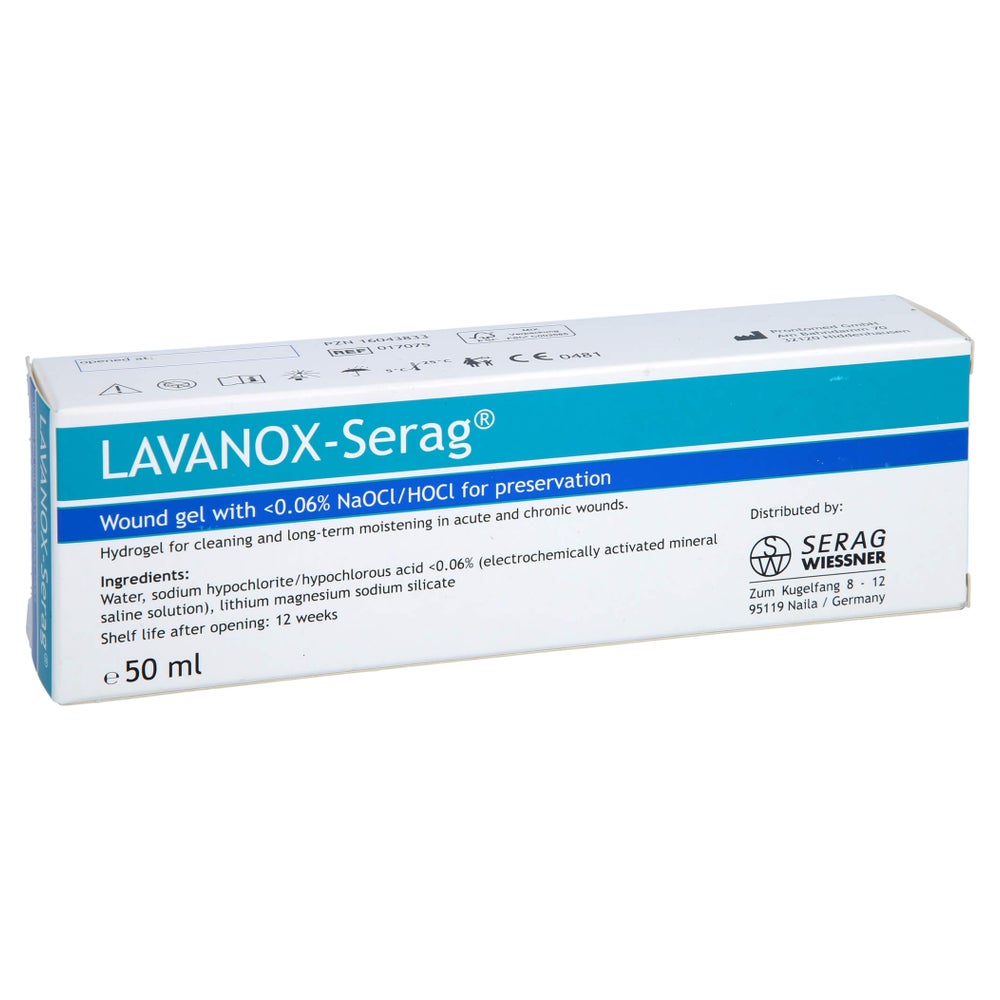 LAVANOX-Serag Wundgel 50 ml