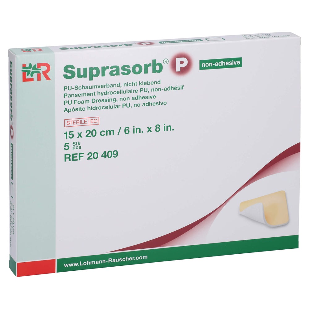 Suprasorb P Pu-schaumv.nicht klebend 15x 5 St