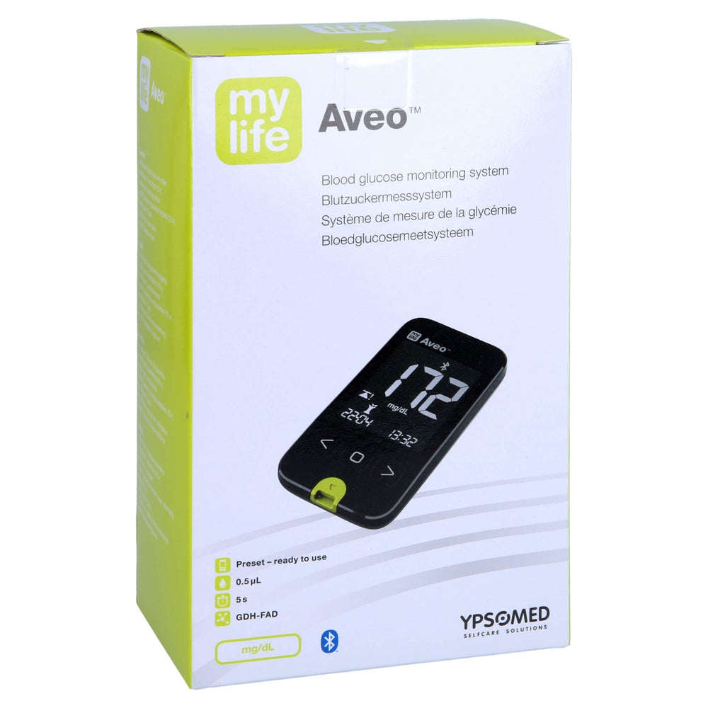 Mylife Aveo Blutzucker Messsystem mg/dl 1 St