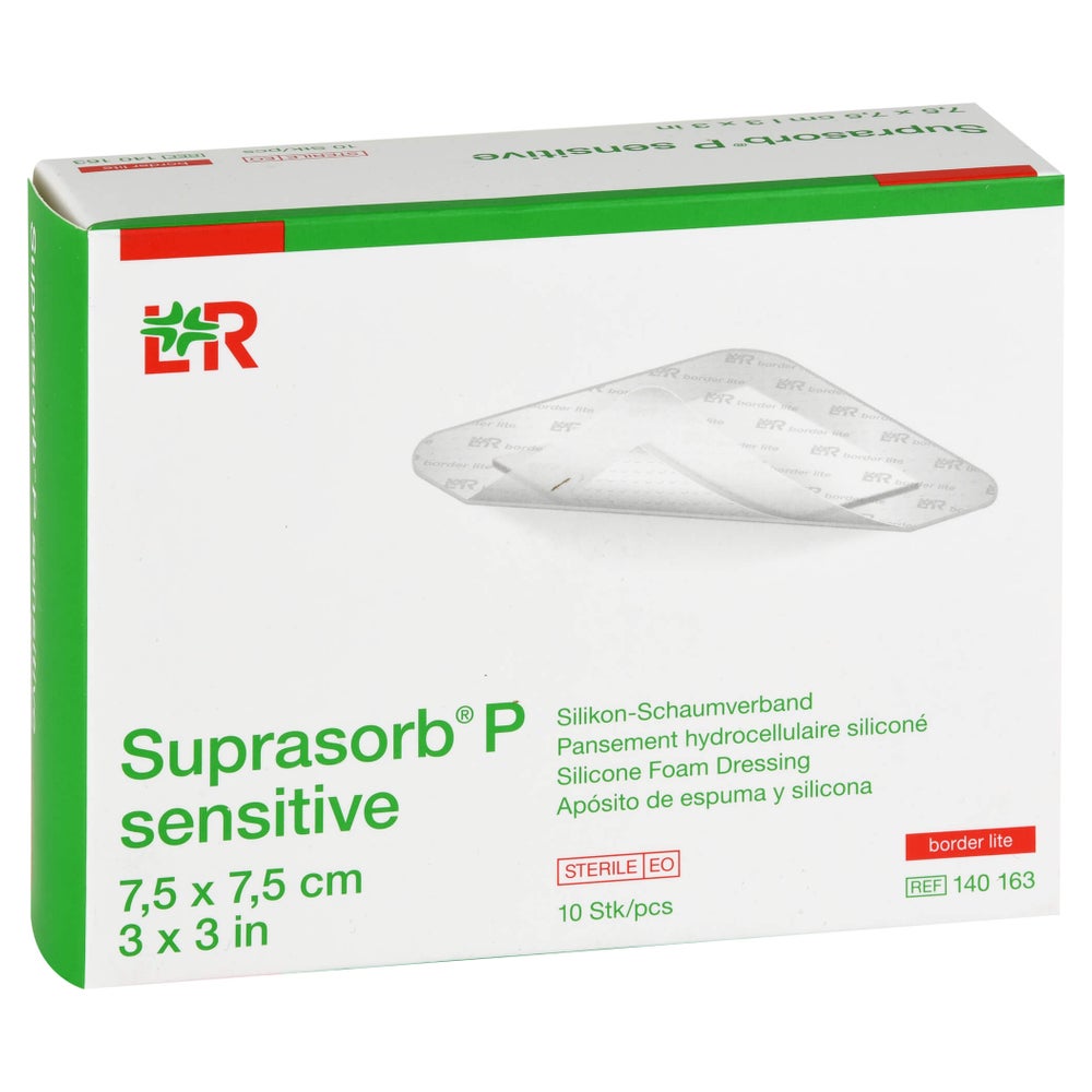 Suprasorb P Sensitive PU-Schaumv.bor.lit 10 St