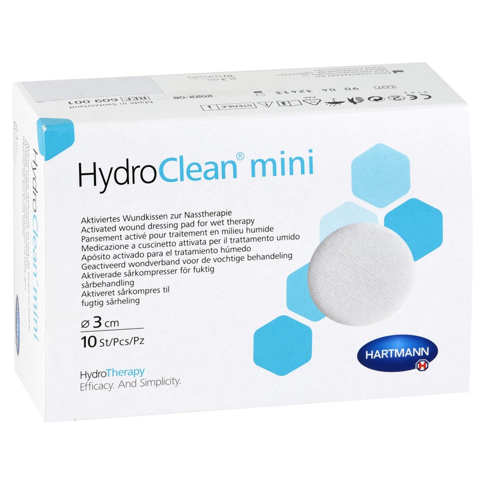 Hydroclean mini Kompressen 3 cm rund ste 10 St