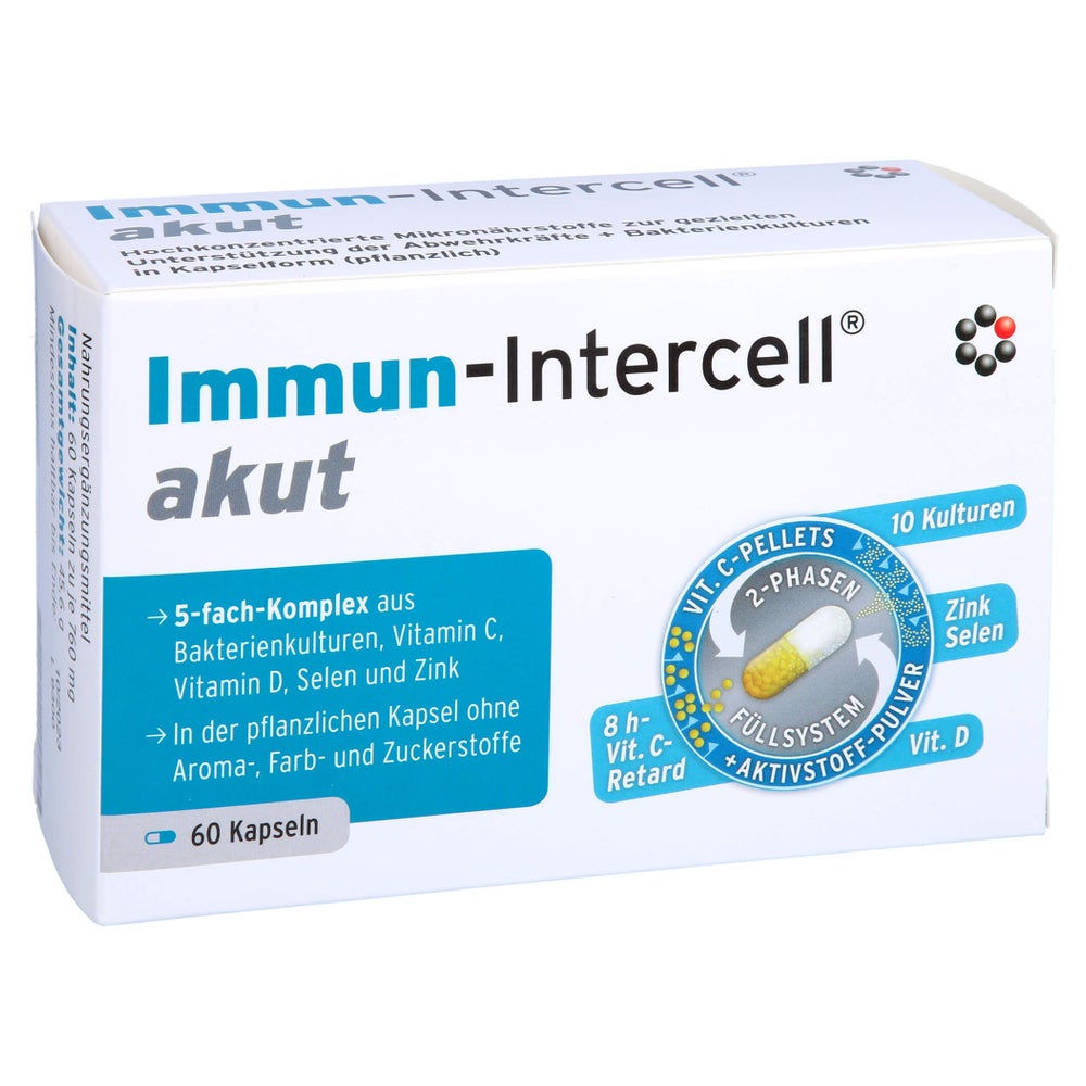 Immun-intercell akut Hartk.m.veränd.wst. 60 St