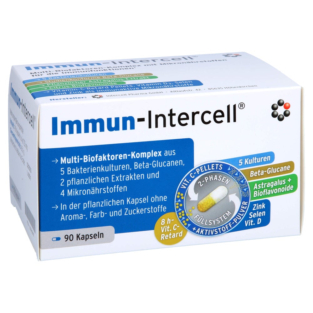 Immun-intercell Hartkaps.m.veränd.wirkst 90 St